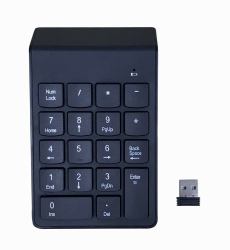 Gembird KPD-W-02 Numerische Tastatur Laptop / PC Bluetooth Schwarz 