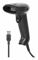 Manhattan Contact CCD Handheld Barcode Scanner, USB, 60mm Scan Width, Cable 152cm, Max Ambient Li...