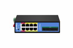 Ernitec ELECTRA-IM08-1GB commutateur réseau Géré L2/L2+ Gigabit Ethernet [10/100/1000] Connexi...