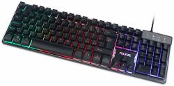 fourze GK120 keyboard Gaming QWERTY Nordic Black 