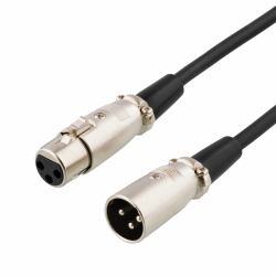 Deltaco XLR-1100 audio cable 10 m Black (DELTACO XLR-1100 - audiokabel - 10 m)