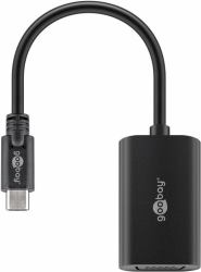 Goobay USB-C VGA Adapter, Black, 0.2 m 