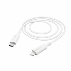 Hama Charging Cable, USB-C - Lightning, 1 m, White 