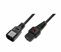 NEXT UPS Systems 88033 power cable Black 2 m C14 coupler C13 coupler 