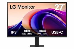 LG 27'' QHD Monitor computer monitor 68.6 cm [27"] 2560 x 1440 pixels Quad HD Black 