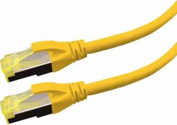 logon premium PATCH CABLE CAT6 S/FTP - PREMIUM LSOH - 10M YELLOW - Warranty: 24M
