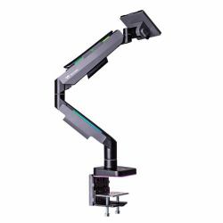 Thermaltake GEA-MSR-SMSBLK-01 monitor mount / stand 124.5 cm [49"] Desk Black, Grey 