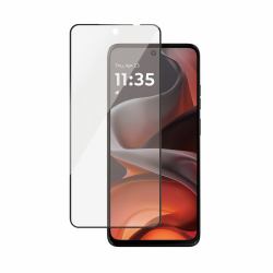 PanzerGlass SAFE. by ® Screen Protector w. Black Frame Motorola moto g05 | moto g15 | moto g15 POWER | Ultra-Wide Fit (PANZERGLASS MOTOROLA G05)