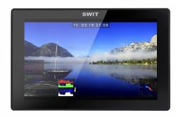 SWIT S-1073F camera monitor 17.8 cm [7"] Black 1920 x 1200 pixels 
