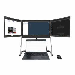 STANDIVARIUS Doxa Pro 3 Portable Triple Monitor on Adjustable Stand 