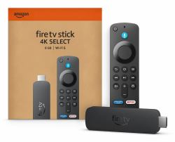 Amazon Fire TV Stick 4K Select 4K Ultra HD Fire OS Schwarz 