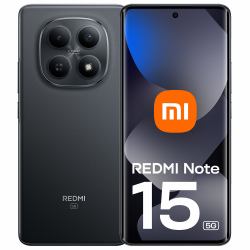 Xiaomi Redmi Note 15 5G 17.2 cm [6.77"] 8 GB 256 GB 5520 mAh Black 