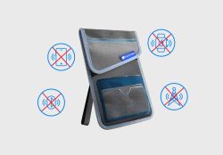 MAXCases MCPPGRY Handy-Schutzhülle Beuteltasche Grau 