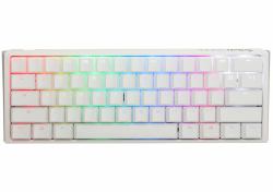 ducky One3 Pure White Mini tastiera Gaming USB Inglese UK Bianco 