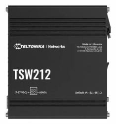 Teltonika TSW212 Gestito L2 Gigabit Ethernet [10/100/1000] Nero 