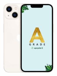 upcycle it Apple iPhone 13 [Refurbished] Grade A 15.5 cm [6.1"] Dual SIM iOS 17 5G 128 GB White 