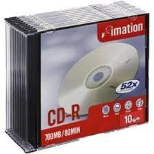 Imation 73000023082 blank CD CD-R 700 MB 52x 10 pc[s] 