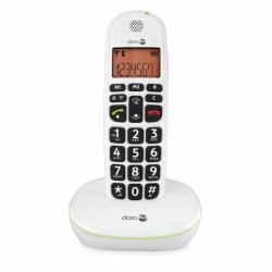 Doro PhoneEasy 100w DECT telephone Caller ID White 