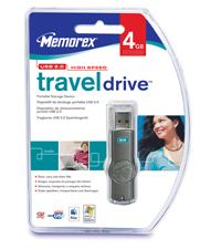 Memorex TravelDrive 4GB USB flash drive 