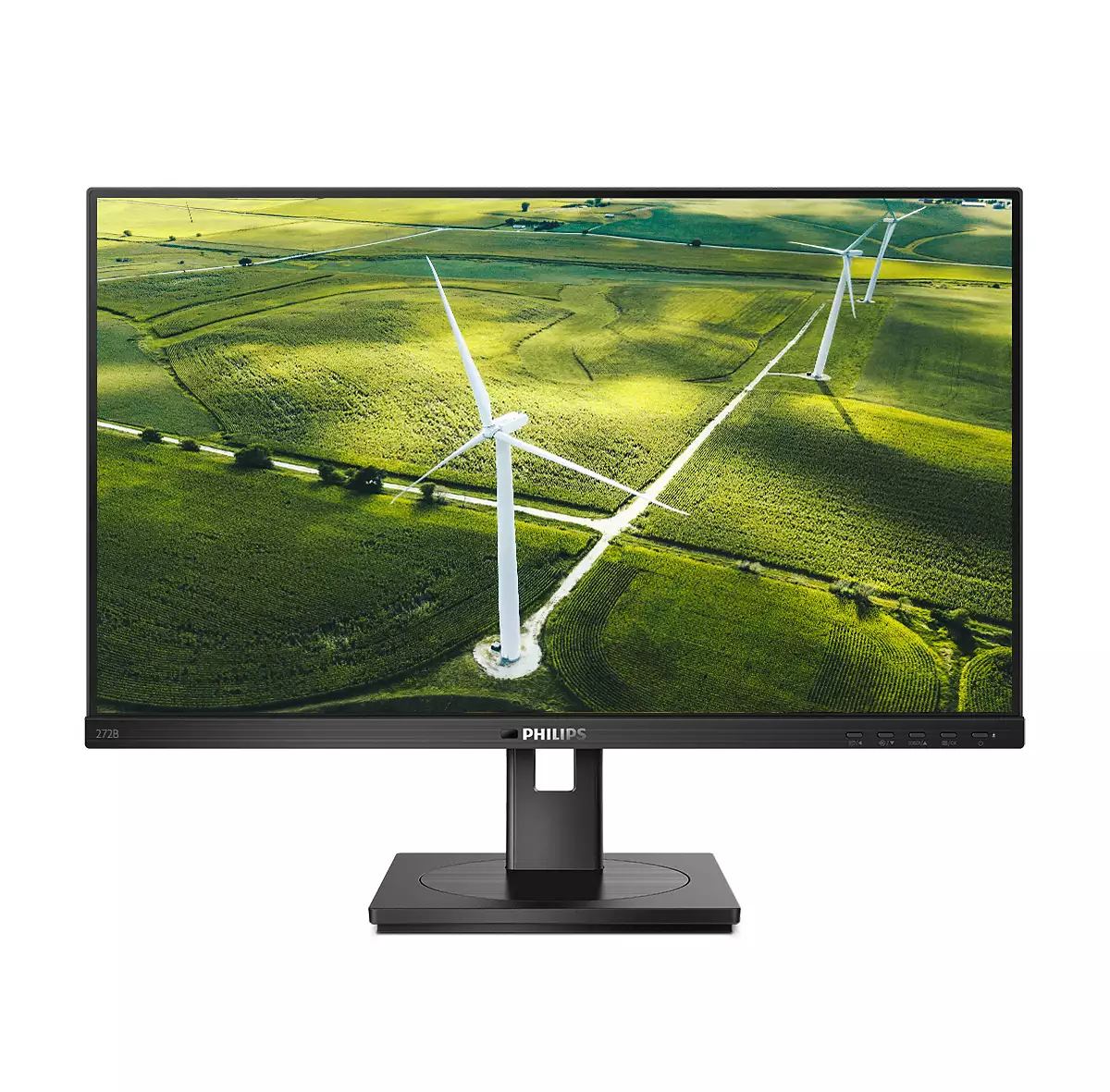 Philips B Line 272B1G/00 computer monitor 68.6 cm [27] 1920 x 1080 pixels Full HD LED Black (272B1G 68.58CM 27IN IPS - 1920X1080 1000:1 250CD/QM 16:9)