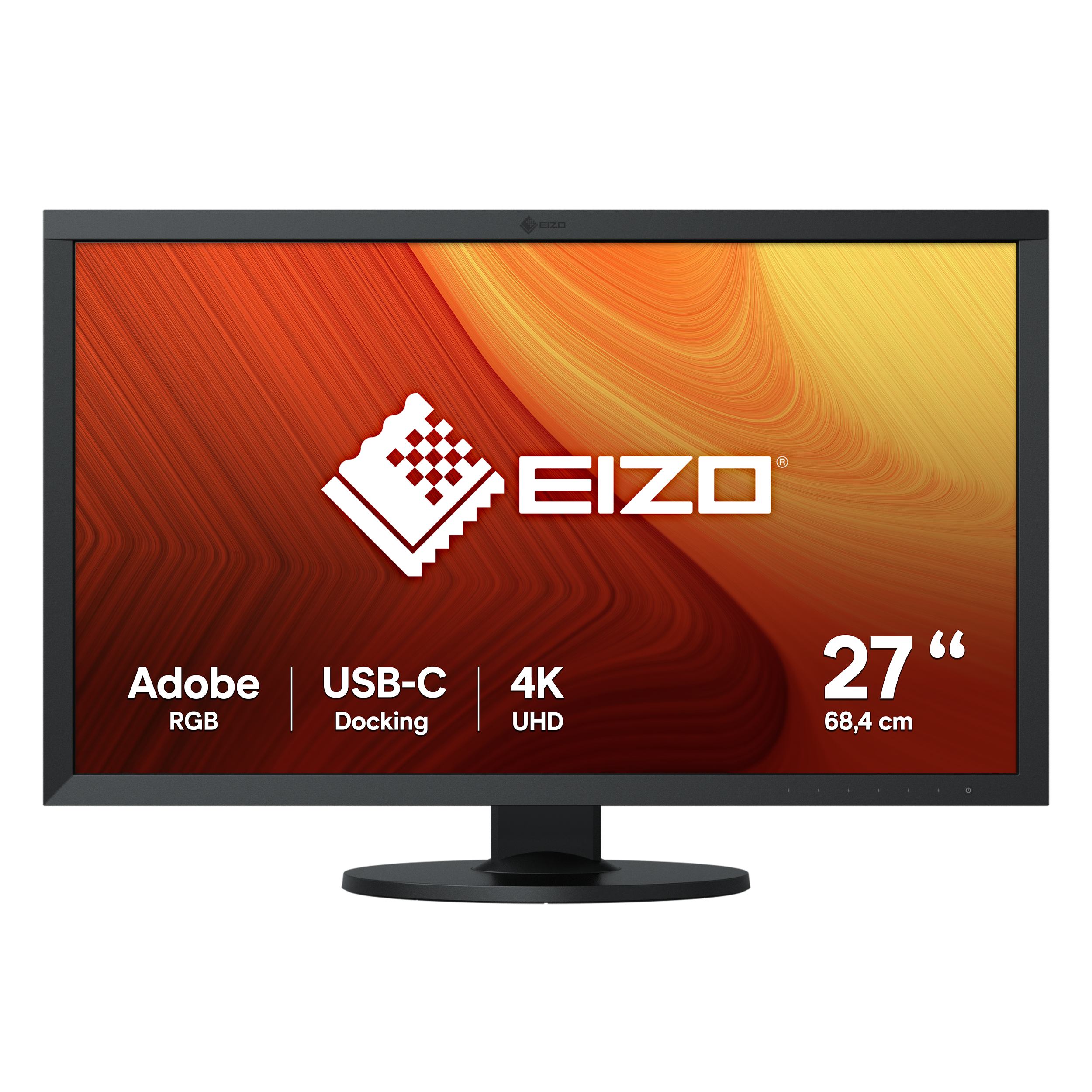 EIZO ColorEdge CS2740 computer monitor 68.6 cm [27] 3840 x 2160 pixels 4K Ultra HD LCD Black (EIZO 68.0cm [27] CS2740 HDMI+DP+U)