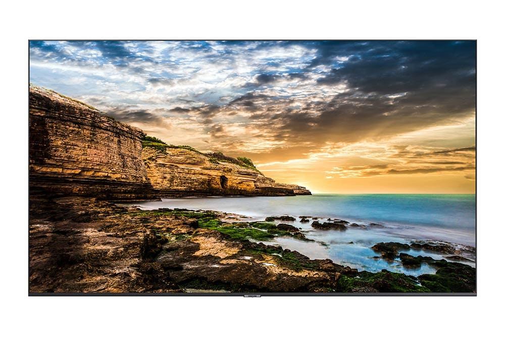 Samsung QE55T UHD 139.7 cm [55] LED 300 cd/m² 4K Ultra HD Black Built-in processor Tizen 4.0 16/7 (55 QE55T Commercial Display - 55 Black Large Format Display 4K UHD 300cd/m2 16/7)