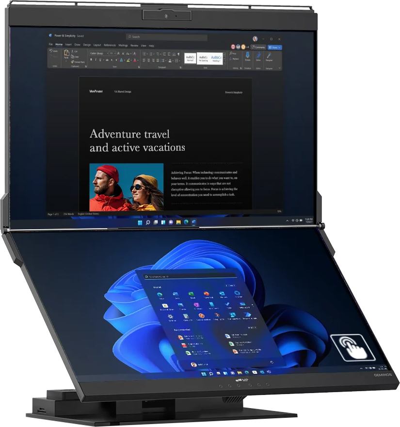 Mobile Pixels Geminos X computer monitor 61 cm [24] 2560 x 1440 pixels Quad HD Touchscreen Black (Mobile Pixels Geminos X computer monitor 61 cm [24in] 2560 x 1440 pixels Quad HD Touchscreen Black)