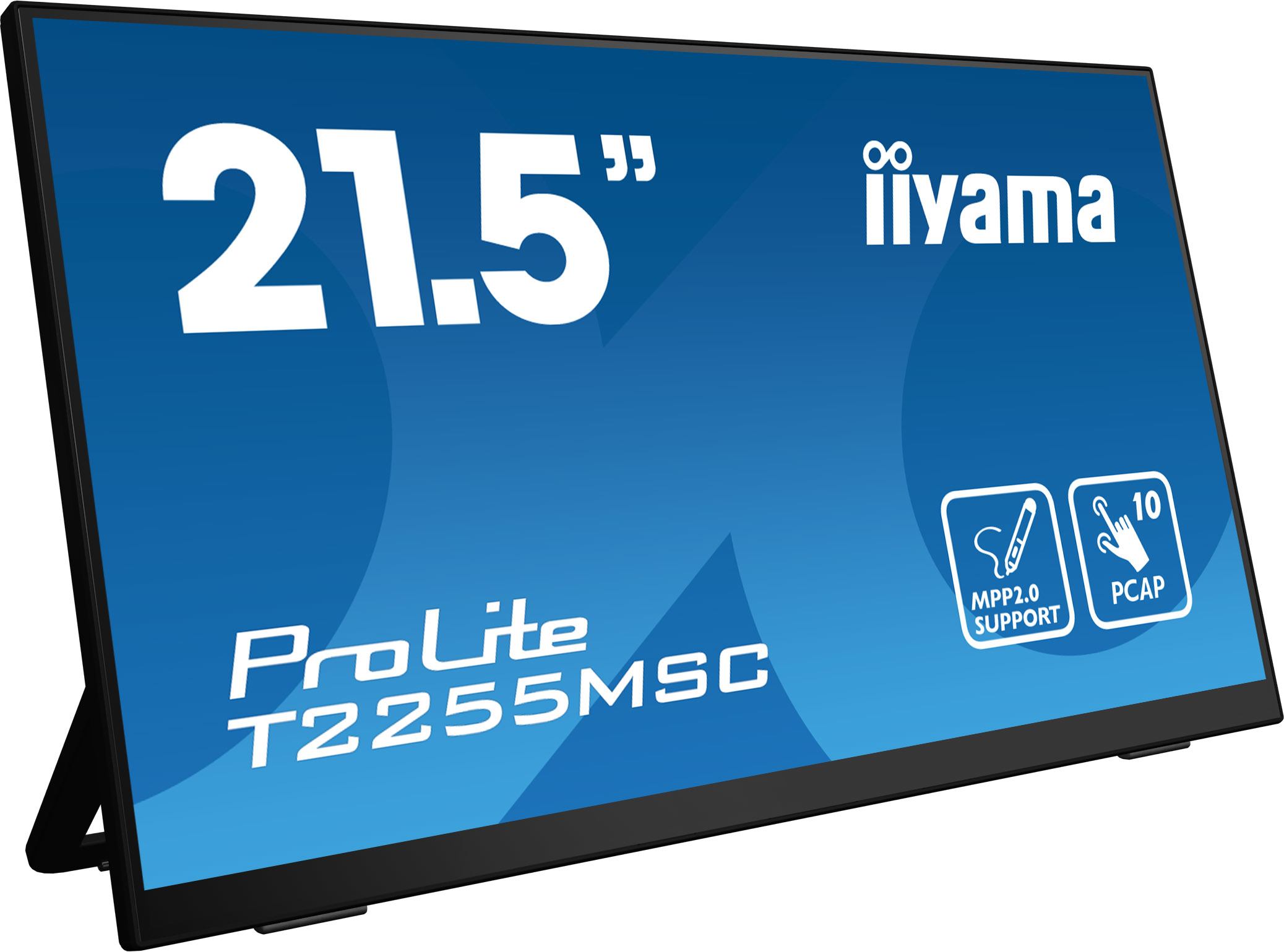 iiyama ProLite T2255MSC-B1 computer monitor 54.6 cm [21.5] 1920 x 1080 pixels Full HD LCD Touchscreen Black (21.5 PROLITE T2255MSC-B1 Multi-Touch Monitor - 21.5 Black LED Touchscreen Monitor Full HD DisplayPort USB and HDMI)