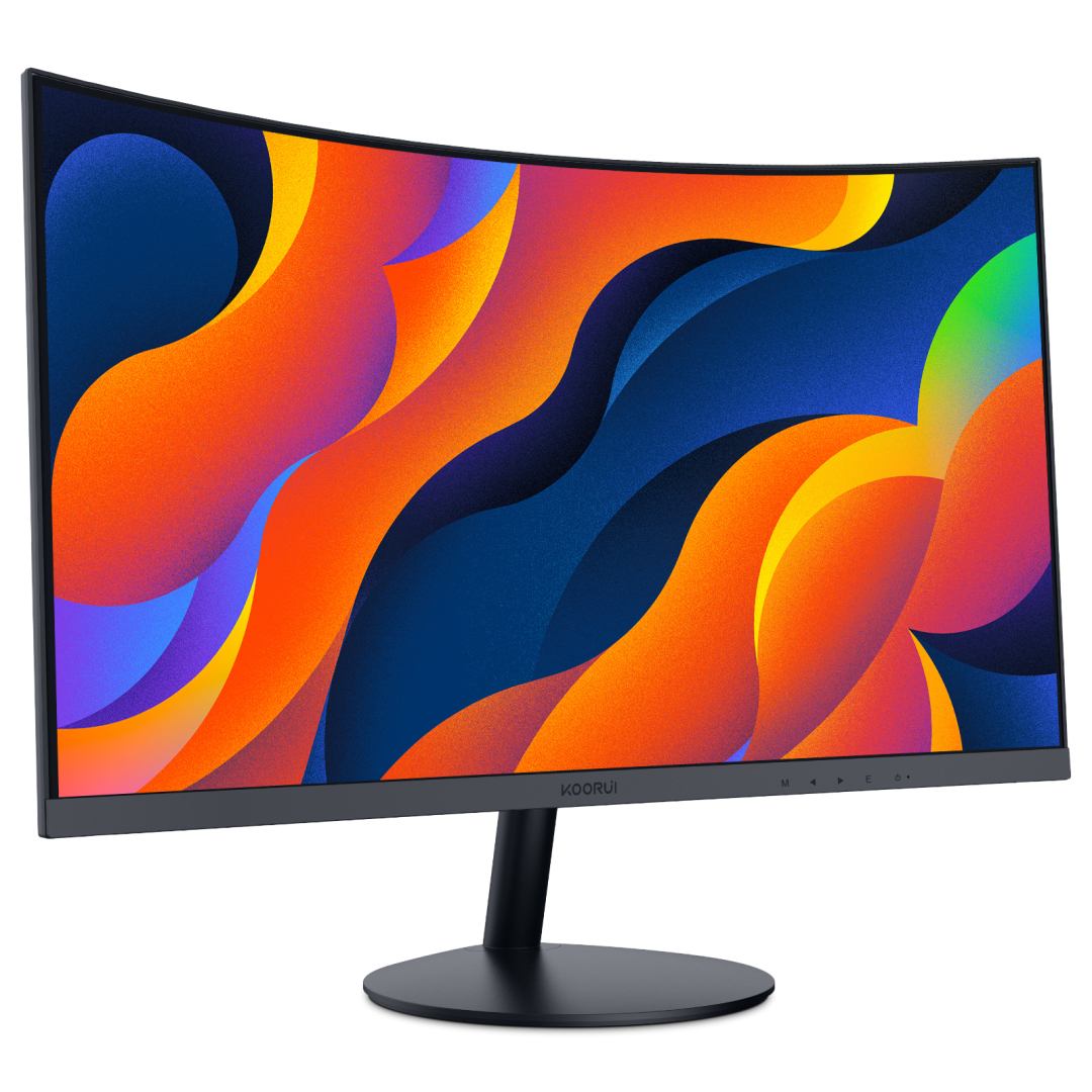 Koorui 24N5C computer monitor 61 cm [24] 1920 x 1080 pixels Full HD LED Black (Koorui 24N5C 24' VA Full HD 1920 x 1080 Curved)