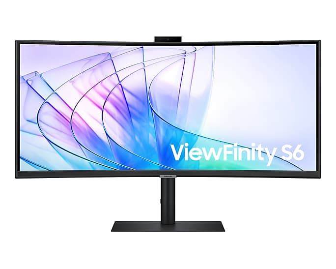 Samsung LS34C652VAU computer monitor 86.4 cm [34] 3440 x 1440 pixels UltraWide Quad HD LED Black (34IN S65VC WEBCAM + KVM - [H] 333.72 [V] 21:09:00 3440 X 1)