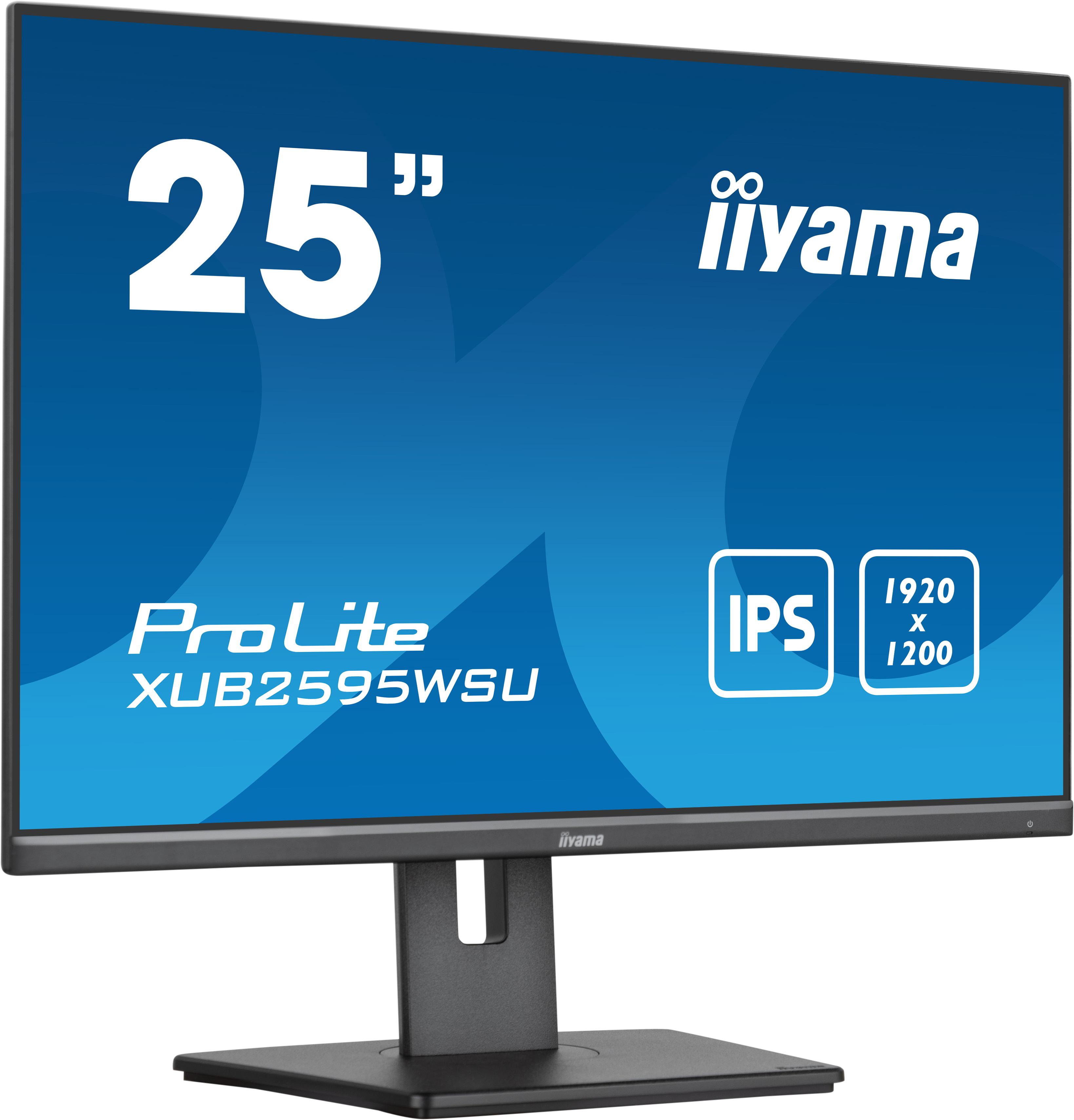iiyama ProLite XUB2595WSU-B5 computer monitor 63.5 cm [25] 1920 x 1200 pixels WUXGA LED Black (25 ProLite XUB2595WSU-B1&nbsp;Monitor - 25 Black LED Monitor Full HD Height Adjustable VGA DisplayPort and HDMI)