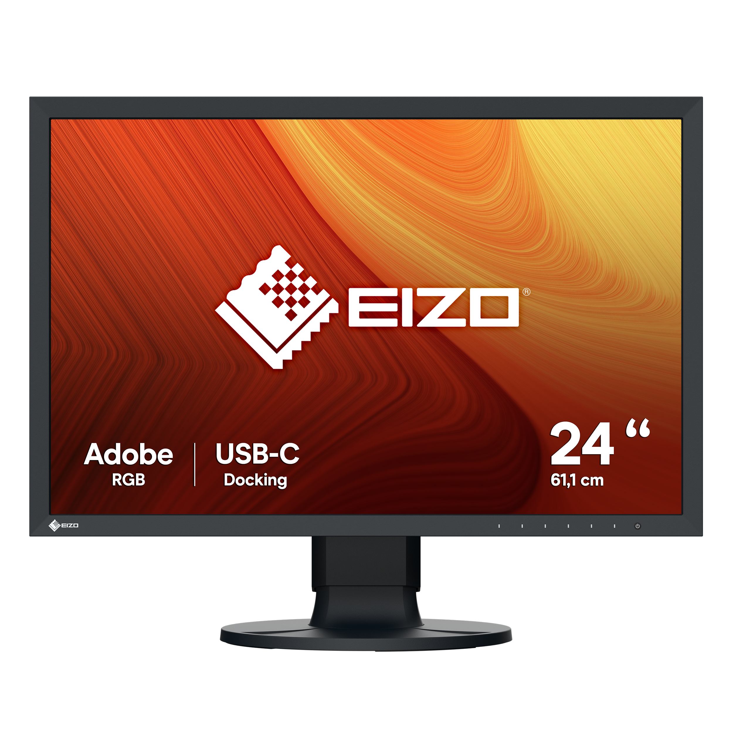 EIZO ColorEdge CS2400S computer monitor 61.2 cm [24.1] 1920 x 1200 pixels WUXGA LCD Black (EIZO ColorEdge CS2400S skærm - LED bag)