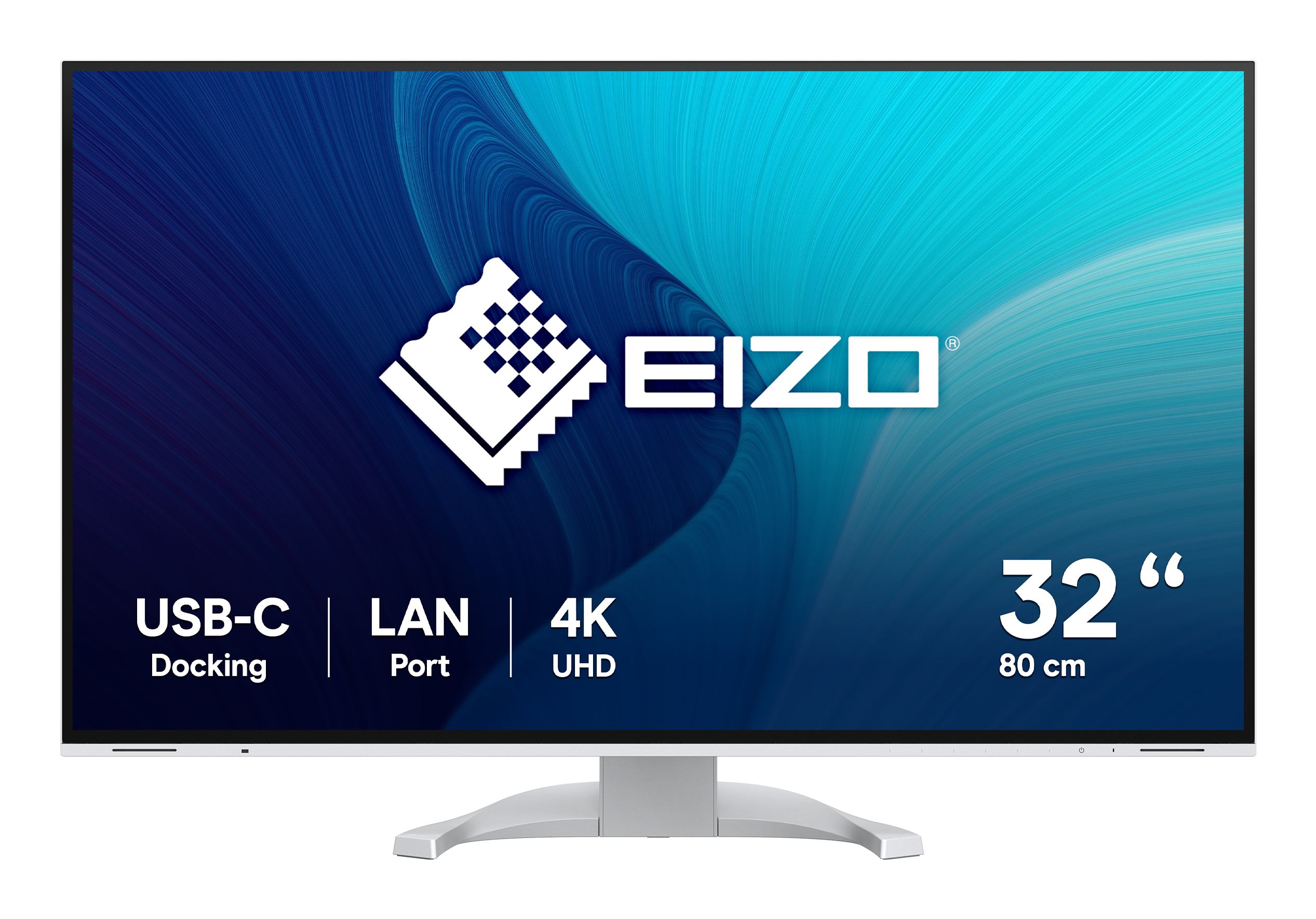 EIZO FlexScan EV3240X-WT computer monitor 80 cm [31.5] 3840 x 2160 pixels 4K Ultra HD LCD White (EIZO 80.0cm [31,5] EV3240X-WT 16:9)