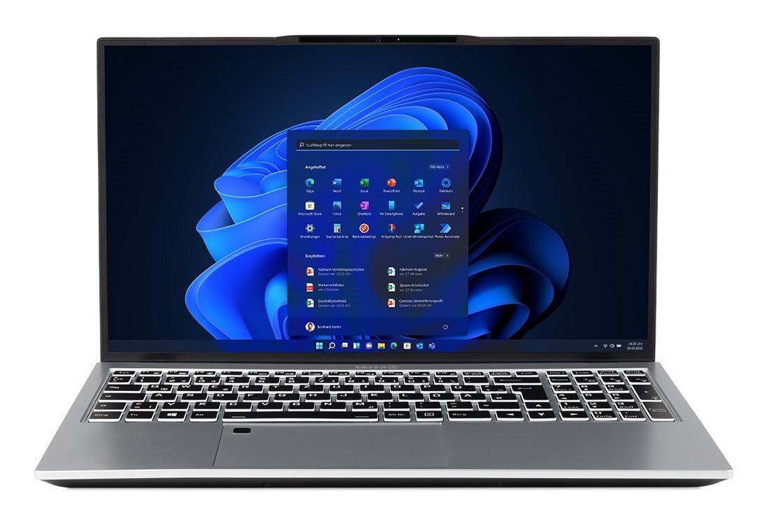 TERRA MOBILE UK1220800 laptop Intel® Core™ i7 i7-1355U 39.6 cm [15.6] Full HD 16 GB DDR5-SDRAM 512 GB SSD Wi-Fi 6 [802.11ax] Windows 11 Pro Silver (TERRA MOBILE 1551R)