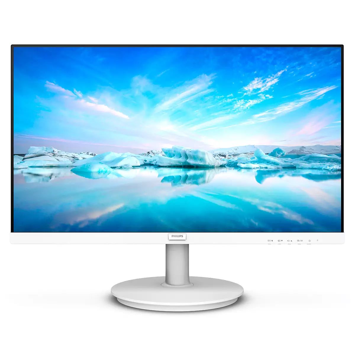 Philips V Line 271V8AW/00 computer monitor 68.6 cm [27] 1920 x 1080 pixels Full HD LCD White (Philips V-line 271V8AW - LED monitor - 27 - 1920 x 1080 Full HD [1080p] @ 75 Hz - IPS - 250 cd/m² - 1000:1 - 4 ms - HDMI, VGA - speakers - textured white)