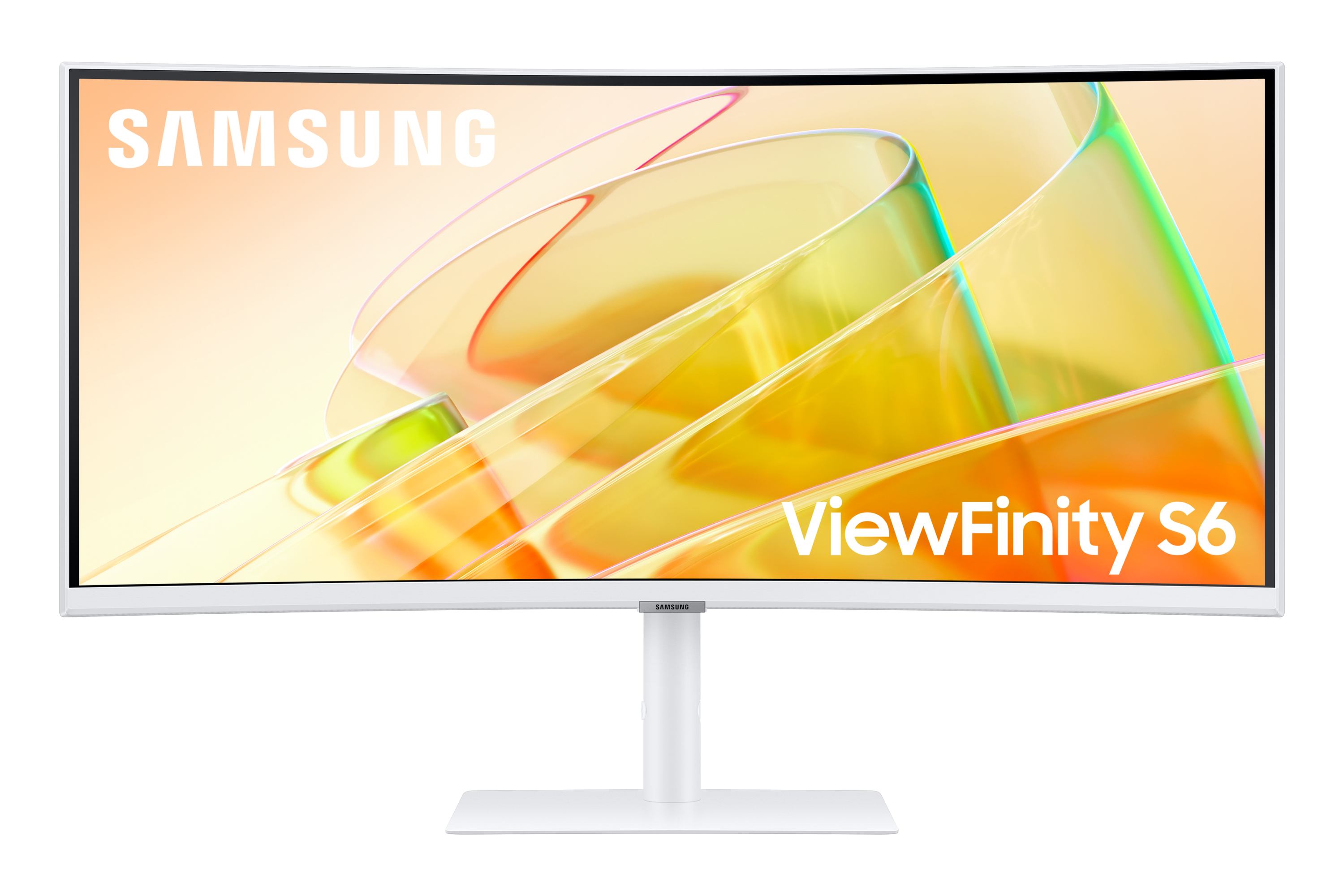 Samsung LS34C650TAU Computer Monitor 86.4 cm [34] 3440 x 1440 pixels 4K Ultra HD LED White (SAMSUNG 34 S65TC UWQHD THUNDERBOLT 4)