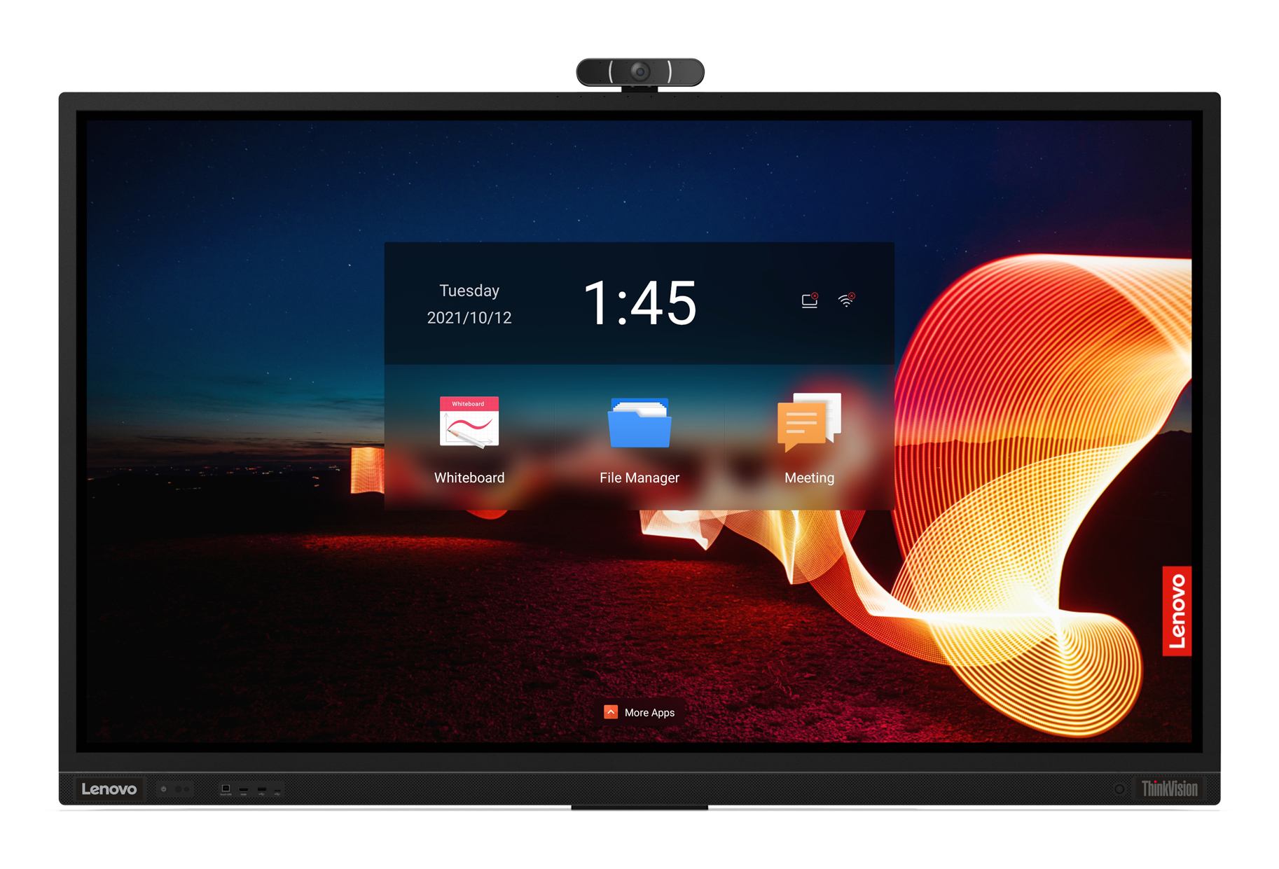 Lenovo ThinkVision T75 computer monitor 190.5 cm [75] 3840 x 2160 pixels 4K Ultra HD LED Touchscreen Black (Lenovo ThinkVision T75 75 LED-bagbely)