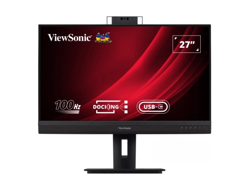 Viewsonic VG Series VG2757V-2K computer monitor 68.6 cm [27] 2560 x 1440 pixels Quad HD LED Black (ViewSonic VG2757V-2K - LED monitor - 27 - 2560 x 1440 QHD @ 100 Hz - IPS - 350 cd/m² - 1300:1 - 5 ms - HDMI, DisplayPort, USB-C - speakers)