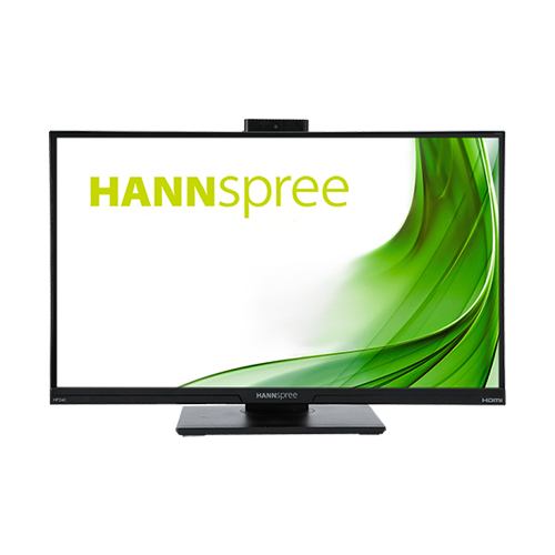 Hannspree HP 240 WJB computer monitor 60.5 cm [23.8] 1920 x 1080 pixels Full HD LED (23.8 FHD WCAM HADJ HDMI DP VGA)