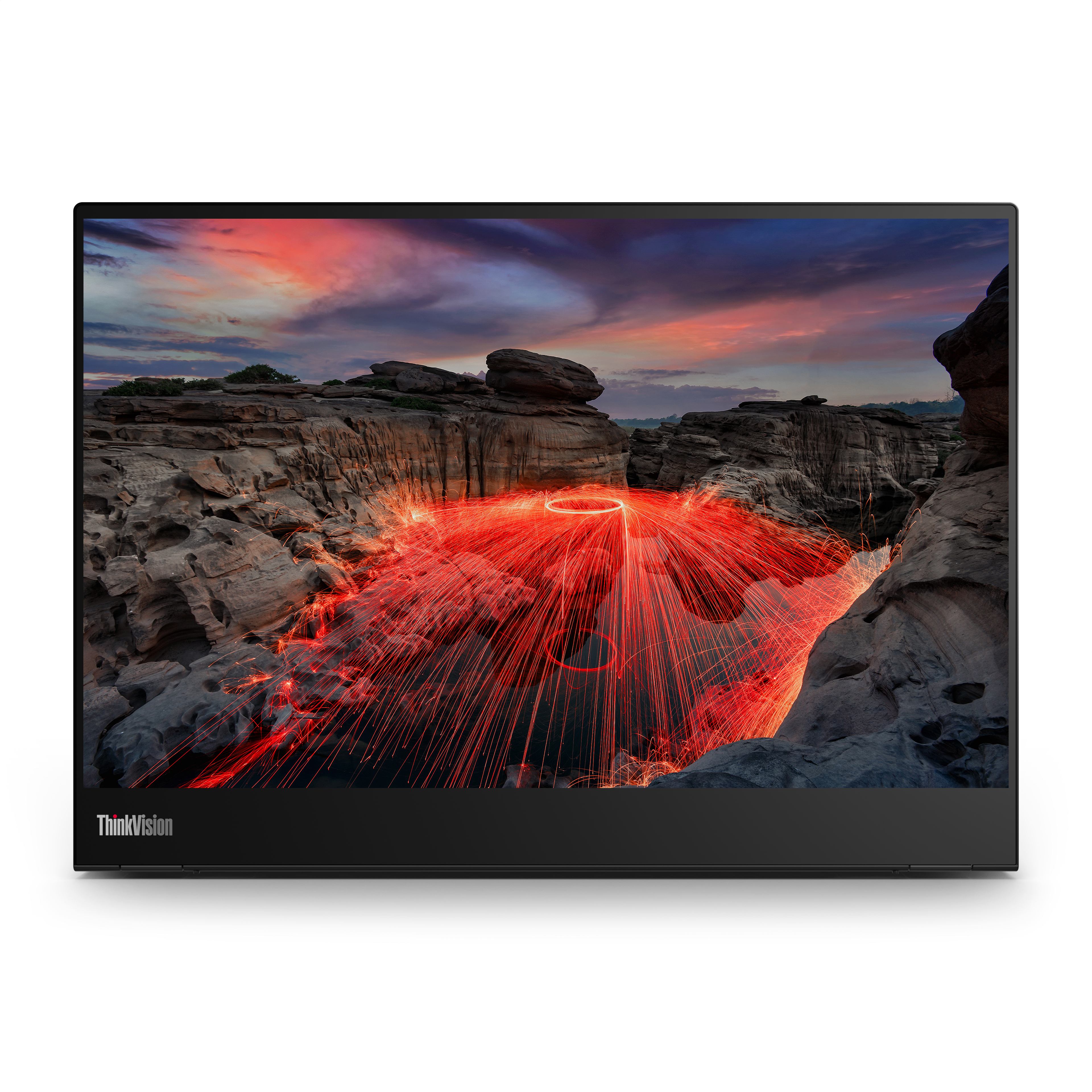 Lenovo ThinkVision M14t Gen 2 Monitor (ThinkVision M14t computer - monitor 35.6 cm [14] 2240 x - 1400 pixels 2.2K LED Touchscreen Black - Warranty: 12M)
