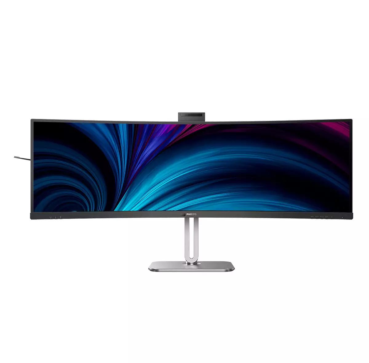 Philips 49B2U6903CH/00 computer monitor 124 cm [48.8] 5120 x 1440 pixels Dual QHD LCD Grey (Philips 49B2U6903CH - 6000 Series - LED monitor - curved - 49 [48.8 viewable] - 5120 x 1440 SuperWide @ 100 Hz - VA - 500 cd/m² - 3000:1 - DisplayHDR 400 - 4 ms - Thunderbolt 4, 2xHDMI, DisplayPort - speakers - silver)