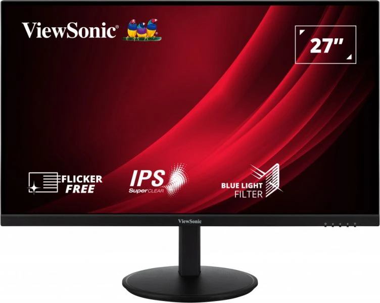 Viewsonic VG Series VG2709-2K-MHD-2 computer monitor 68.6 cm [27] 2560 x 1440 pixels Quad HD LED Black (VG2709-2K-MHD-2 2K 27IN 16:9 - 2560X1440 5MS 1000:1 HDMI 5Y WAR)