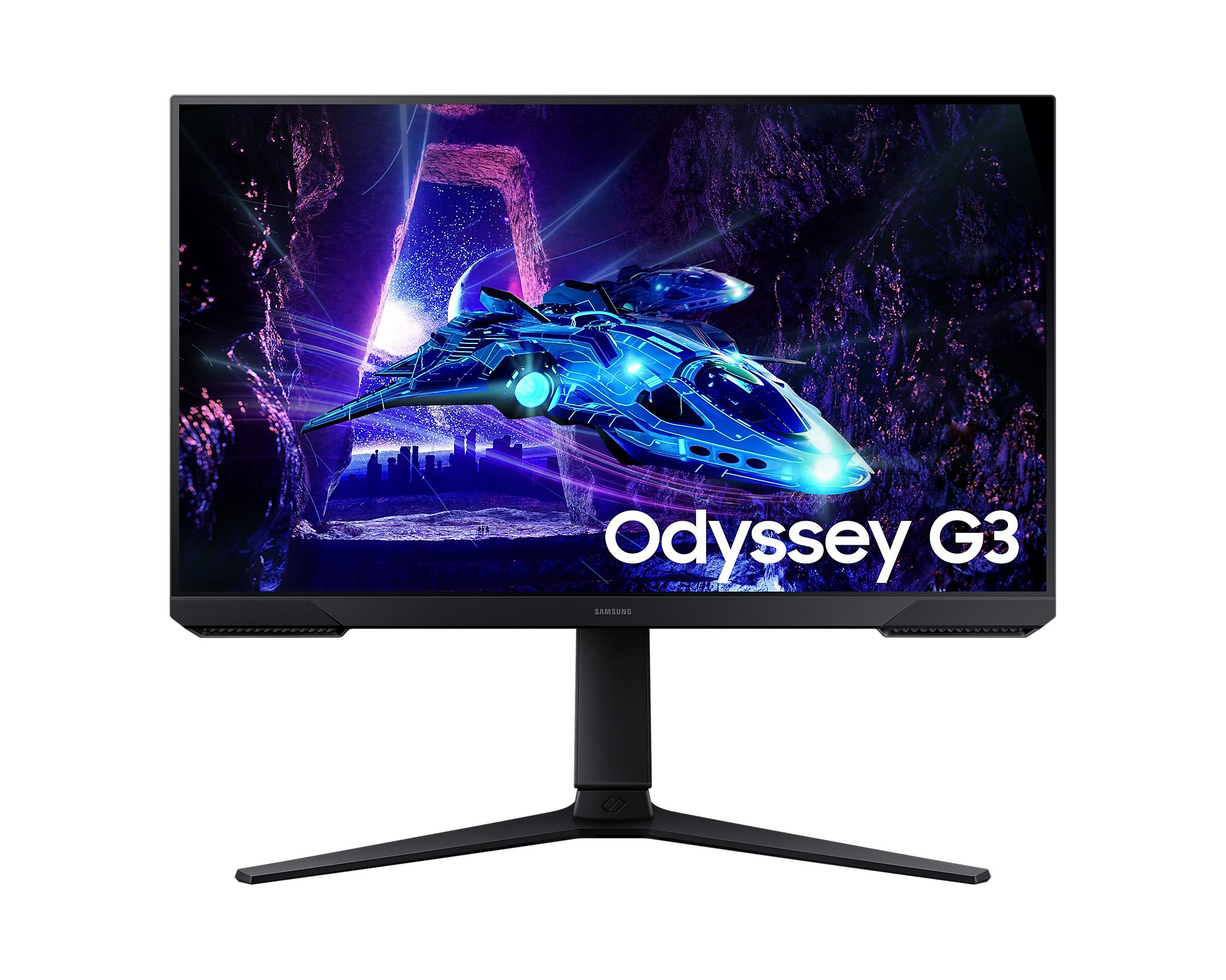 Samsung 24 Odyssey G30D, FHD, 180Hz Gaming Monitor (Samsung Odyssey G3 S24DG302EU - G30D Series - LED monitor - gaming - 24 - 1920 x 1080 Full HD [1080p] @ 180 Hz - VA - 250 cd/m² - 3000:1 - HDR10 - 1 ms - HDMI, DisplayPort - black)