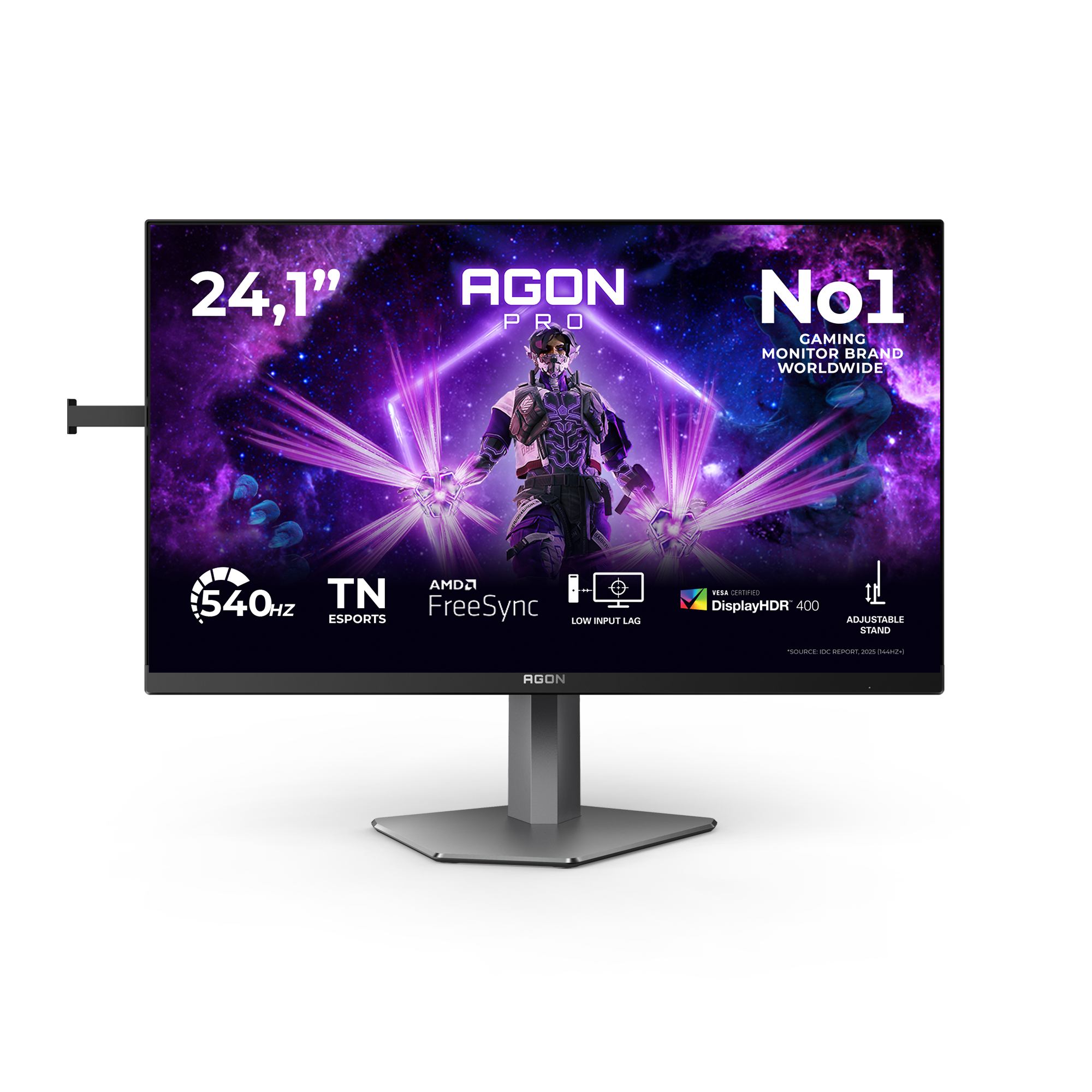 AOC AGON PRO AG246FK computer monitor 61.2 cm [24.1] 1920 x 1080 pixels Full HD LCD Black (AOC AGON PRO AG246FK skærm - WLED - 24)