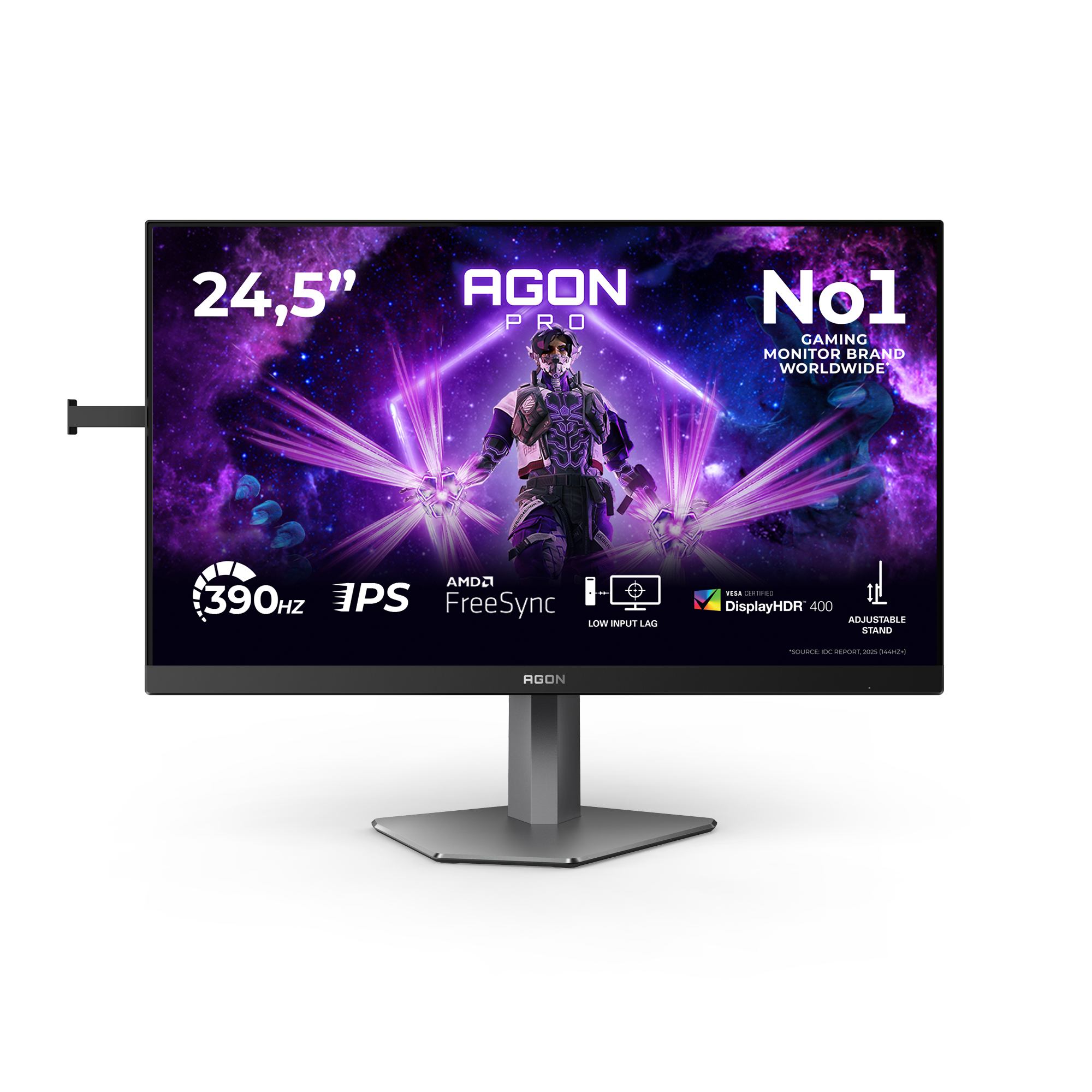 AOC AGON PRO AG256FS computer monitor 62.2 cm [24.5] 1920 x 1080 pixels Full HD LCD Black (AOC AGON PRO AG256FS skærm - WLED - 25)