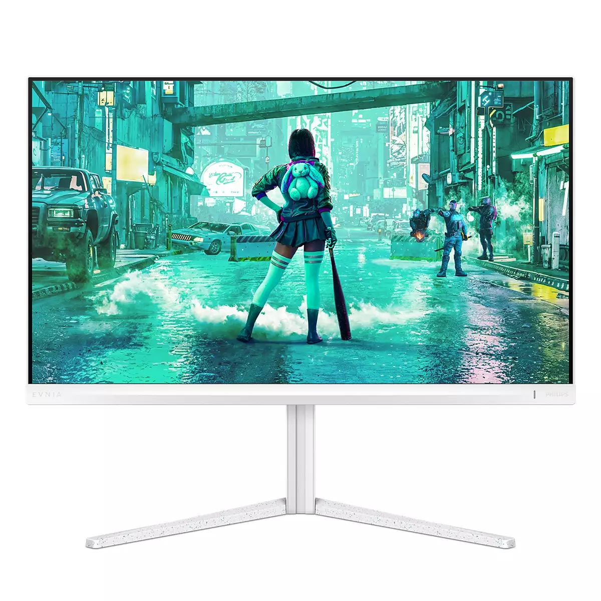 Philips Evnia 27M2N3201A/00 computer monitor 68.6 cm [27] 1920 x 1080 pixels Full HD LCD White (Philips Evnia 3000 27M2N3201A - LED monitor - gaming - 27 - 1920 x 1080 Full HD [1080p] @ 180 Hz - Fast IPS - 300 cd/m² - 1000:1 - HDR10 - 0.5 ms - 2xHDMI, DisplayPort - speakers)