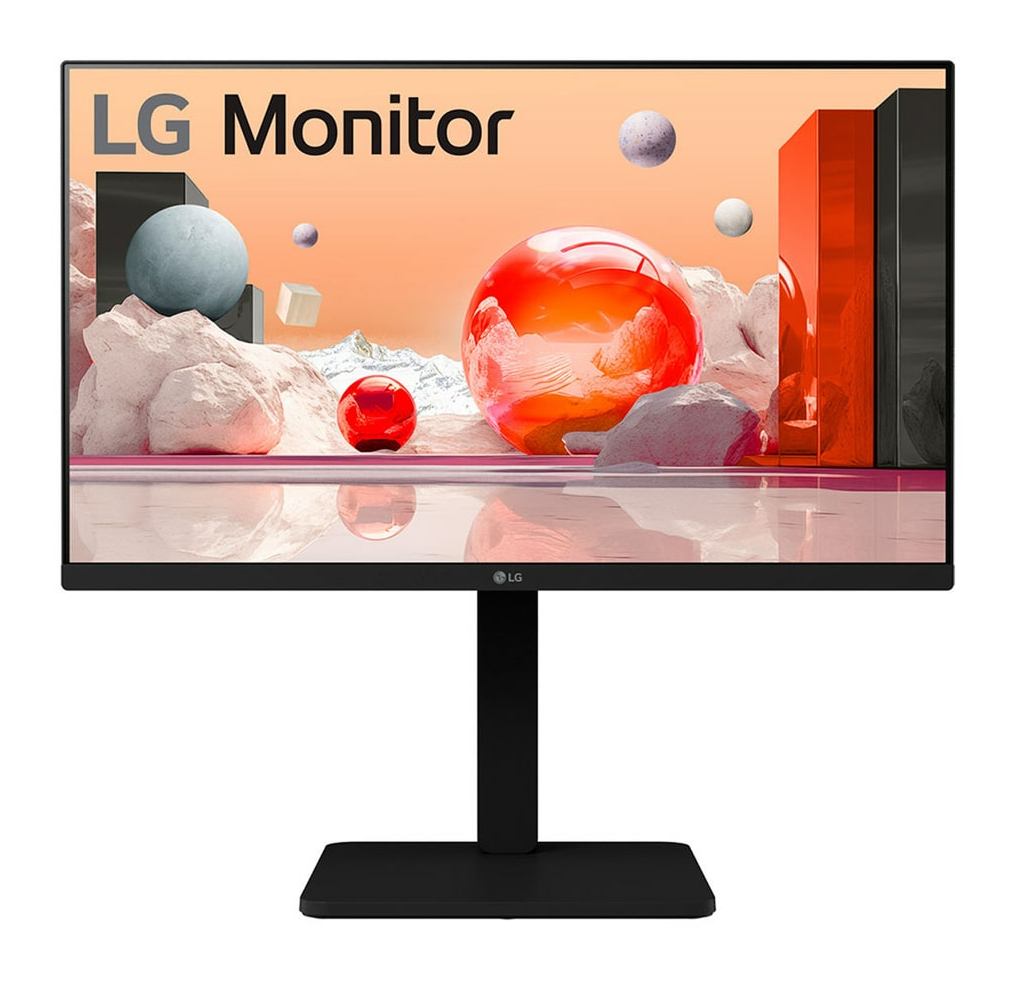 LG 24BA550-B computer monitor 60.5 cm [23.8] 1920 x 1080 pixels Full HD LCD Black (LG 24BA550-B - LCD monitor - 24 [23.8 viewable] - 1920 x 1080 Full HD [1080p] @ 100 Hz - IPS - 250 cd/m² - 1300:1 - 5 ms - HDMI, VGA, DisplayPort - speakers - matte black)