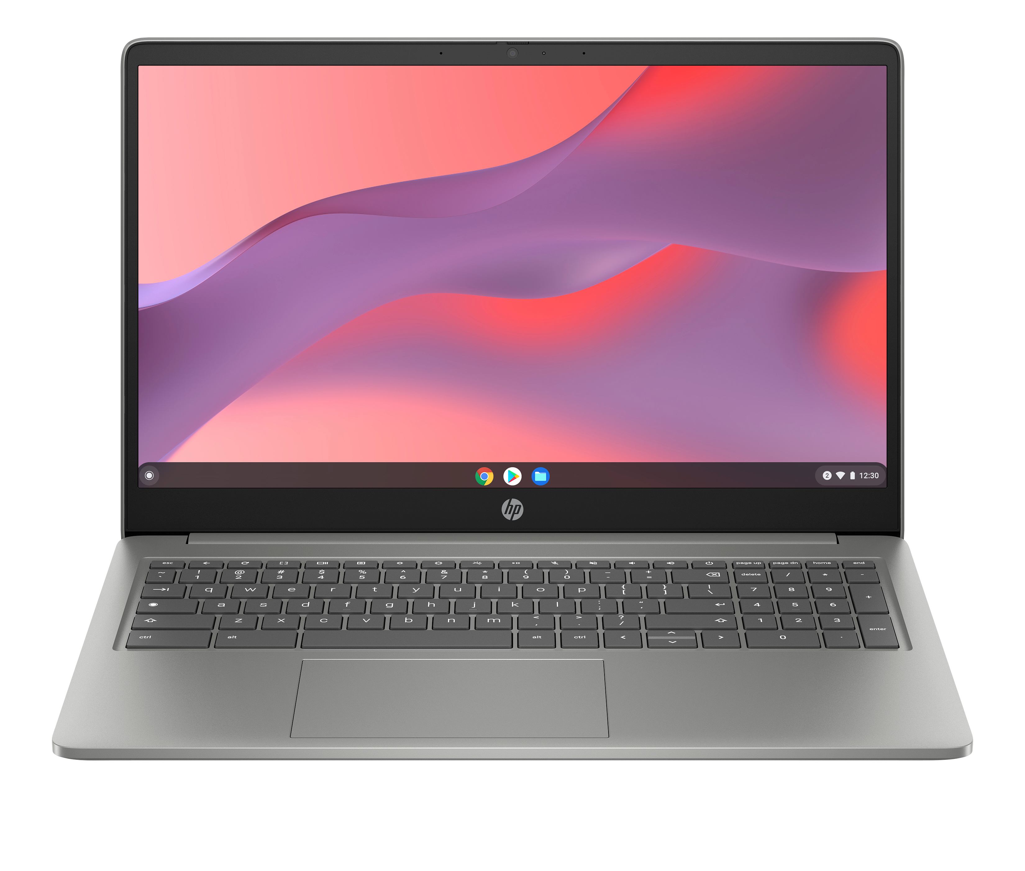 HP Chromebook 15a-nb0006na Intel® N N100 39.6 cm [15.6] HD 4 GB LPDDR5-SDRAM 128 GB UFS Wi-Fi 6 [802.11ax] ChromeOS Silver (15A-NB0006NA N100 4GB 128GB CHROME)