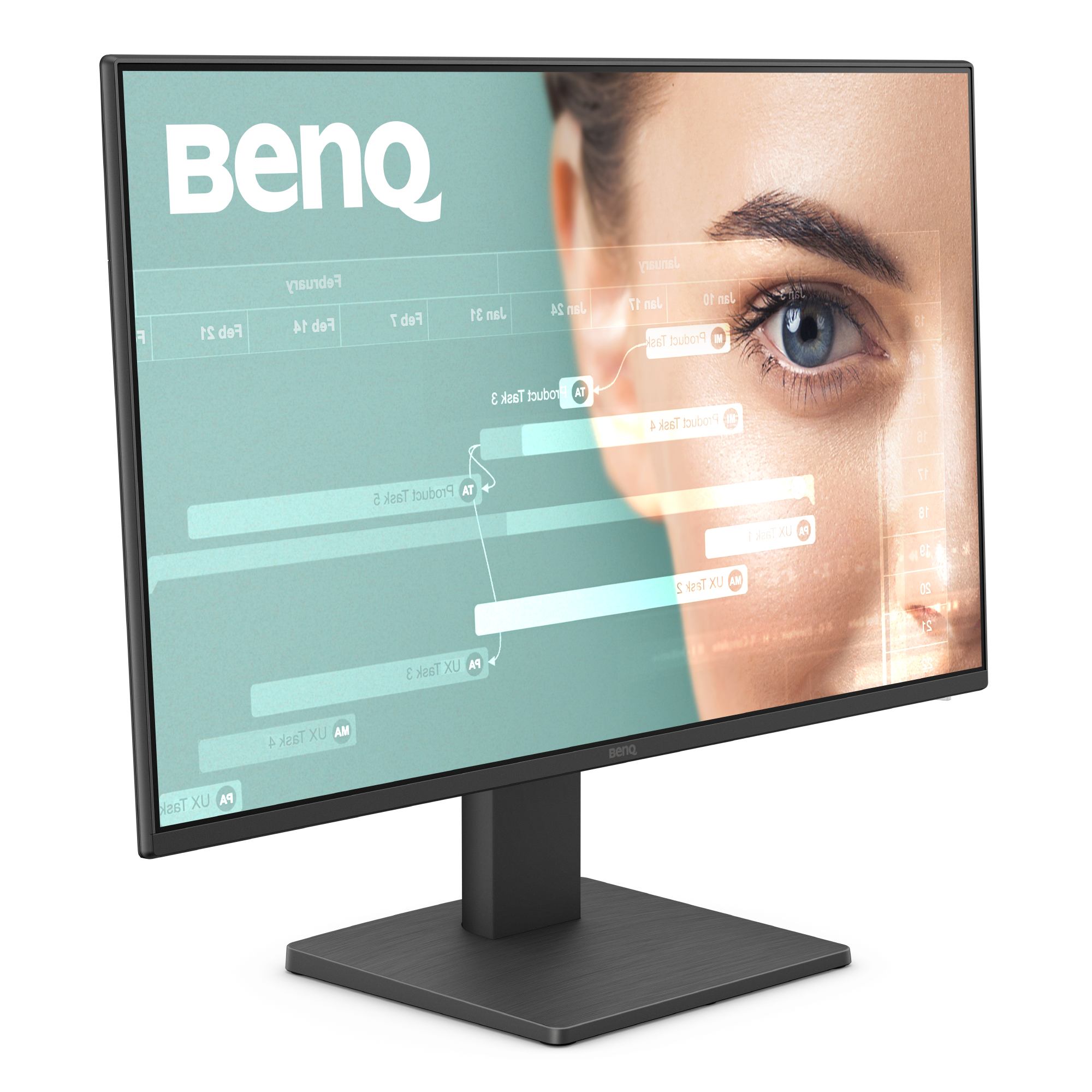 BenQ GW2491 computer monitor 60.5 cm [23.8] 1920 x 1080 pixels Full HD LED Black (GW2491 IPS 100HZ 24IN MNTR 5MS - 1920X1080 16:9 1300:1 DISPL PORT)