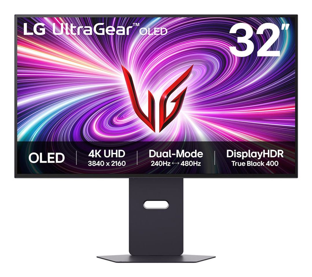 LG 32GS95UV-B computer monitor 81.3 cm [32] 3840 x 2160 pixels 4K Ultra HD OLED Black (LG 32GS95UV-B 32 inch 3840 x 2160 4K Ultra HD OLED Flat Monitor)
